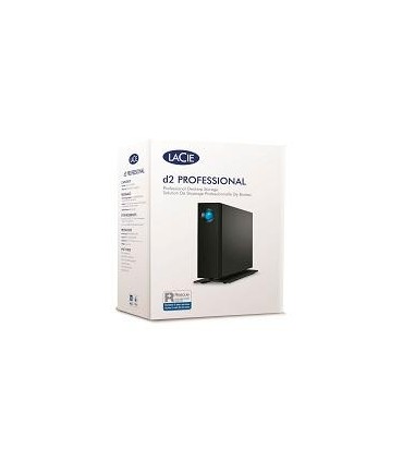 DISCO DURO EXTERNO LACIE D2 PROFESSIONAL 18TB 3.5 ESCRITORIO USB 3.1 TIPO-C USB 3.0 NEGRO WIN MAC ADAPT DE ALIMENTACION
