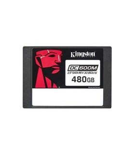 UNIDAD DE ESTADO SOLIDO SSD KINGSTON DC600M 480GB ENTERPRICE SATA 2.5 LECT.560/ESCR.530MBS PARA SERVIDOR SEDC600M/480G