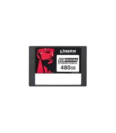 UNIDAD DE ESTADO SOLIDO SSD KINGSTON DC600M 480GB ENTERPRICE SATA 2.5 LECT.560/ESCR.530MBS PARA SERVIDOR SEDC600M/480G
