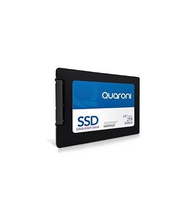UNIDAD DE ESTADO SOLIDO SSD QUARONI 2.5 2TB / SATA3 / 6GB/S 7MM / LECT 500MB/S / ESCRIT 470MB/S. EN BOLSA ANTIESTATICA ETIQUETAD