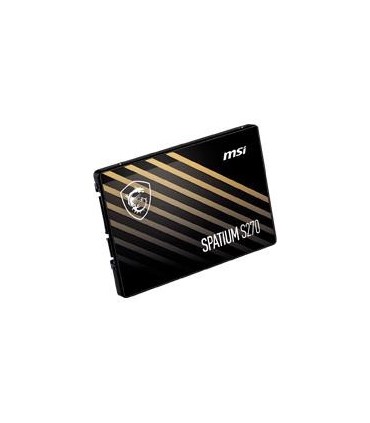 UNIDAD DE ESTADO SOLIDO INTERNO 480GB MSI S270 2.5 SATA LECT.360/ESCRIT.450MBS 7MM PC/LAPTOP/MINIPC