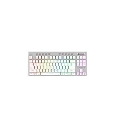 TECLADO GAMER DOMINATE EXPERT GK959 / INALAMBRICO DUAL / MECANICO / ILUMNACION RGB / RECARGABLE / 87 TECLAS / WIN - MAC - ANDROI