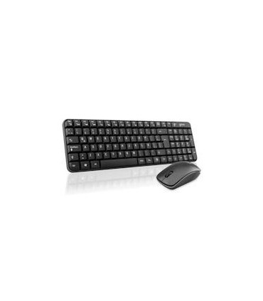 COMBO TECLADO MULTIMEDIA Y MOUSE OPTICO GHIA / GT4000BB / INALAMBRICO / RECEPTOR USB / NEGRO
