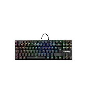 TECLADO MECANICO OCELOT GAMING OK-TKL2 / SWITCH ROJO / FULL RGB / 88 TECLAS / ANTHIGOSTING / USB / COLOR NEGRO