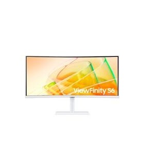 MONITOR LED SAMSUNG 34 PULGADAS /VIEWFINITY S6/ULTRA-WQHD(3440 X 1440)/ VA / WIDESCREEN /CURVO/ DP/ HDMI/ HUB USB /TB/ 100HZ/ BL