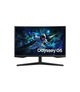 MONITOR LED SAMSUNG 27 PULGADAS /G5 G55C ODYSSEY/ QHD (2560 X 1440) / VA / WIDESCREEN /CURVO/ HDMI / DP / 165HZ / NEGRO.