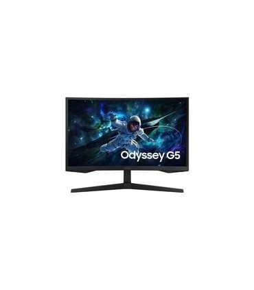 MONITOR LED SAMSUNG 27 PULGADAS /G5 G55C ODYSSEY/ QHD (2560 X 1440) / VA / WIDESCREEN /CURVO/ HDMI / DP / 165HZ / NEGRO.