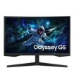 MONITOR LED SAMSUNG 27 PULGADAS /G5 G55C ODYSSEY/ QHD (2560 X 1440) / VA / WIDESCREEN /CURVO/ HDMI / DP / 165HZ / NEGRO.