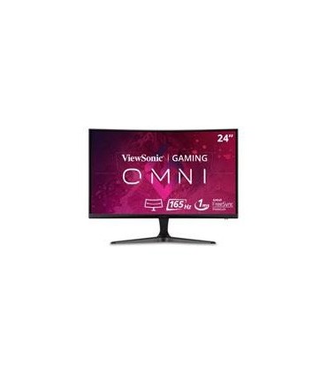 MONITOR LED VIEWSONIC GAMER 24 PULGADAS / FULL HD 1920X1080P / HDMI / DISPLAY PORT/ FREESYNC / CURVO 1500R / 165 HZ / 1 MS /BOCI