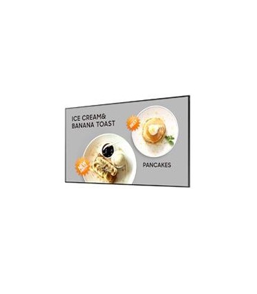 MONITOR SEÑALIZACION DIGITAL SAMSUNG 32 QM32C FHD 1920 X 1080, 8MS, HDMI, USB, RS232, H/V, WIFI, BLUETOOTH, 400NIT, 24/7