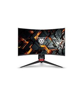 MONITOR OM-32 / 31.5 PULGADAS / CURVO /RESOLUCION QHD 2560 X 1440 / 180HZ / 5MS / FREESYNC / 2X HDMI / 2X DP / 1X AUDIO OUT / VE