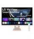 MONITOR LG FULL HD IPS 31.5,SMART WEB OS 32SR50F-W,1920X1080,ASP 16:9,GAMA SRGB 99%,BRILLO 250NITS,TR8MS,CONTR.1200:1,HDMI,USB-A