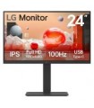 MONITOR PC LG B2B 24BA750-B FHD 24 IPS,USB-C Y RJ45,1920X1080,100HZ,16:9,BRILLO 250CD/M2,SRGB99%,TR5MS,1300:1,KVM,HDMI,DISPLAYPO