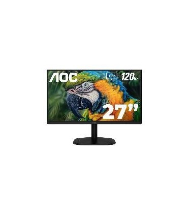 MONITOR LED AOC 27B35H3 / COLOR NEGRO / PANEL IPS 27 / HDMI Y VGA / ASPECTO 16:9 / TIEMPO DE RESPUESTA 1MS / 120HZ / FULL HD 192