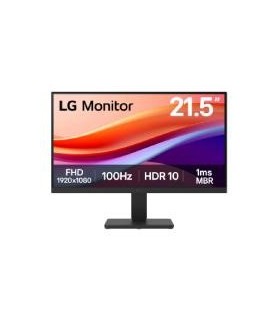 MONITOR PC LG 22U401A-B FHD 21.5,PANEL VA,1920X1080,100HZ,TR 5MS,ASP 16:9,BRILLO 250CD/M2,CONTR 3000:1,D-SUB,HDMI,DYNAMIC ACTION