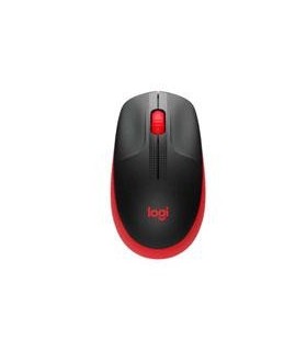 MOUSE LOGITECH M190 RED INALÁMBRICO RECEPTOR USB PC/MAC/CHROME/LINUX