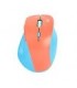 MOUSE INALAMBRICO 1600 DPI ERGONOMICO SILENCIOSO CONECTOR USB PERFECT CHOICE THUMB - AZUL/MAMEY