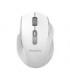 MOUSE INALAMBRICO ERGONMICO CON TEXTURA QUARONI 5 SCROLL/RECEPTOR 2.4 GHZ/800 - 2400 DPI/PTICO/4 NIVELES/BLANCO