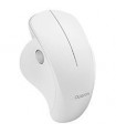MOUSE INALAMBRICO ERGONMICO SCROLL LATERAL QUARONI 3 SCROLL/RECEPTOR 2.4 GHZ/1200 DPI/PTICO/BAJO CONSUMO/BLANCO