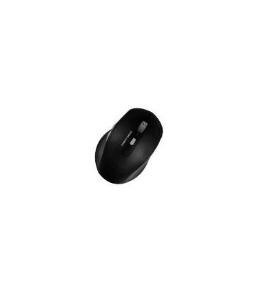 MOUSE INALAMBRICO 1600 DPI OPTICO RECARGABLE ERGONOMICO SILENCIOSO PERFECT CHOICE CLIX - NEGRO