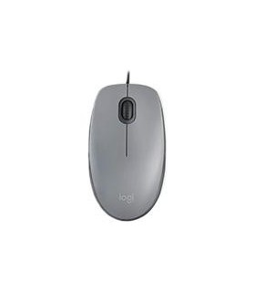 MOUSE LOGITECH M110 SILENCIOSO OPTICO ALAMBRICO USB PC/MAC GRIS