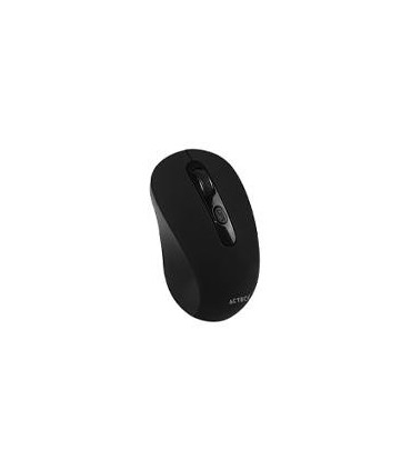 MOUSE ACTECK OPTIMIZE JOY MI215 / INALAMBRICO / RECEPOR USB / 3 BOTONES SCROLL / 1600 DPI / WIN - LINUX - MAC OS / NEGRO / AC-93