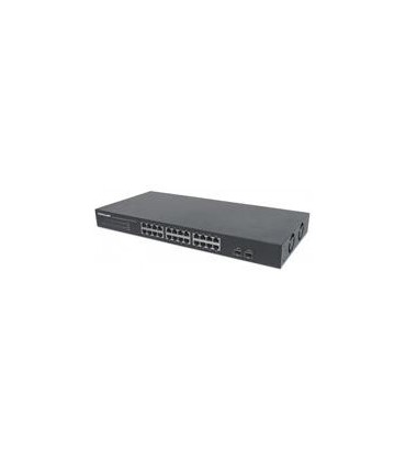 SWITCH,INTELLINET,561044, GB 24 PTOS 19 2 SFP