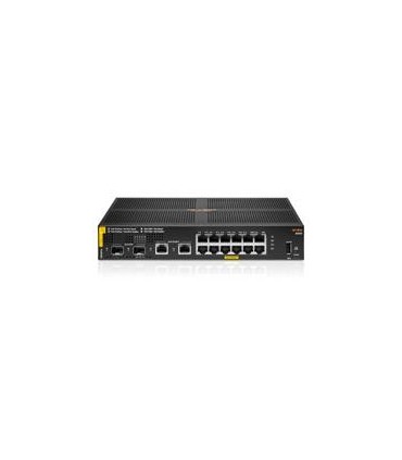 SWITCH HPE ARUBA R8N89A 6000 12G POE CL4 139 WATTS 2SFP Y 2 RJ45 ADMINISTRABLE CAPA 2
