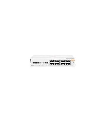 SWITCH HPE ARUBA R8R48A INSTANT ON 1430 CON 16 PUERTOS POE CLASE 4 RJ45 10/100/1000 MBPS NO ADMINISTRABL