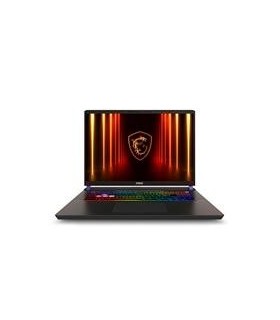 LAPTOP GAMER MSI VECTOR 17 HX AI A2XW / 17 QHD 240HZ / INTEL CORE ULTRA 9 275HX HASTA 5.4 GHZ / DDR5 16GB (2*8GB) / 1TB SSD / NV