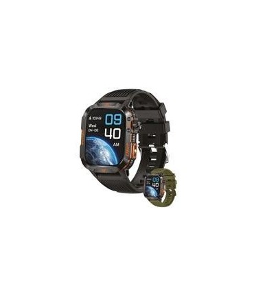 RELOJ INTELIGENTE DEPORTIVO EVEREST PERFECT CHOICE, SUMERGIBLE CON LAMPARA Y BRUJULA INTEGRADAS, PROTECCION IPX68