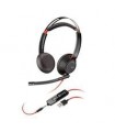 DIADEMA HP POLY 8X231AA BLACKWIRE C5220/ ALAMBRICA BINAURAL USB-A USB-C 3,5MM MICROFONO CANCELACION DE RUIDO ALMOHADILLAS DE VIN