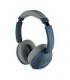 AUDIFONOS ON-EAR INALAMBRICOS PLEGABLES MANOS LIBRES CON BT PERFECT CHOICE SOUNDIA - AZUL