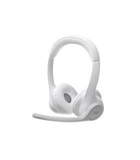 AUDIFONOS DIADEMA LOGITECH ZONE 300 INALAMBRICOS BLUETOOTH RECARGABLE TYPE C BLANCO