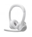 AUDIFONOS DIADEMA LOGITECH ZONE 300 INALAMBRICOS BLUETOOTH RECARGABLE TYPE C BLANCO
