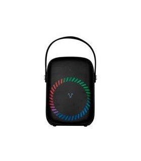 MINI BAFLE KARAOKE VORAGO KSP-455 40WATTS RECARGABLE 1 MICROFONO INALAMBRICO C/CORREAS TWS IPX5 BT 6HRS