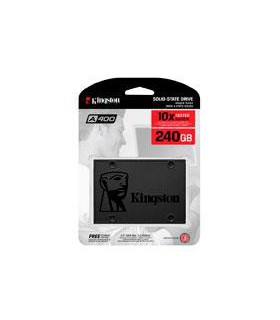 UNIDAD DE ESTADO SOLIDO SSD KINGSTON A400 240GB 2.5 SATA3 7MM LECT.500/ESCR.350MBS