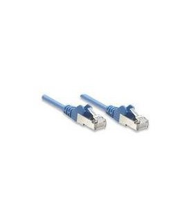 CABLE DE RED PATCH CAT5E INTELLINET RJ45 1.0 METRO 3 FT COLOR AZUL