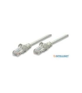 CABLE DE RED PATCH CAT5E INTELLINET RJ45 3.0 METROS 10 FT COLOR GRIS