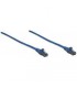 CABLE DE RED PATCH CAT6 INTELLINET RJ45 1.0 METRO 3 FT COLOR AZUL