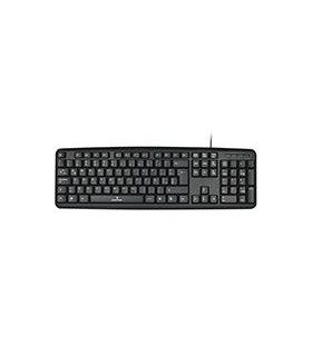TECLADO ESTANDAR ALAMBRICO PERFECT CHOICE USB COLOR NEGRO PC-201038