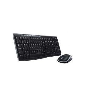 TECLADO/MOUSE LOGITECH MK270 NEGRO INALAMBRICOS USB PARA PC