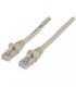CABLE DE RED PATCH CAT6 INTELLINET RJ45 1.0 METRO 3 FT COLOR GRIS