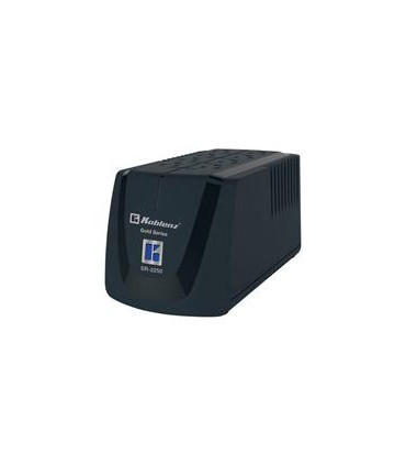 REGULADOR DE VOLTAJE KOBLENZ ER-2250,  2250 VA / 1000 W, 8 CONTACTOS NEMA 5-15R, LUZ LED, DISYUNTOR TERMICO. 5 AÑOS DE GARANTÍA,