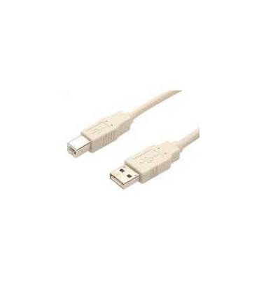 CABLE USB 2.0 BEIGE DE 1.8M A MACHO A B MACHO PARA IMPRESORA - STARTECH.COM MOD. USBFAB_6