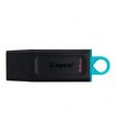 MEMORIA KINGSTON 64GB USB 3.2 ALTA VELOCIDAD / DATATRAVELER EXODIA NEGRO
