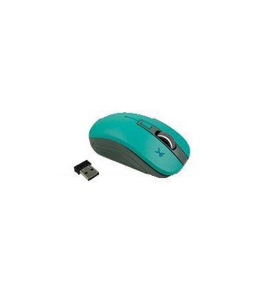 MOUSE OPTICO INALAMBRICO PERFECT CHOICE ESSENTIALS 800 A 1600 DPI TURQUESA