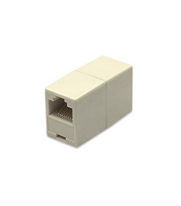 COPLE  MODULAR RJ45 INTELLINET CAT5E HEMBRA A HEMBRA UTP PARA TELECOMUNICACIONES