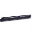 ORGANIZADOR HORIZONTAL DE CABLES INTELLINET RJ45 RED UTP RACK 19