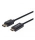 CABLE DISPLAYPORT MACHO A HDMI MACHO, 1METRO